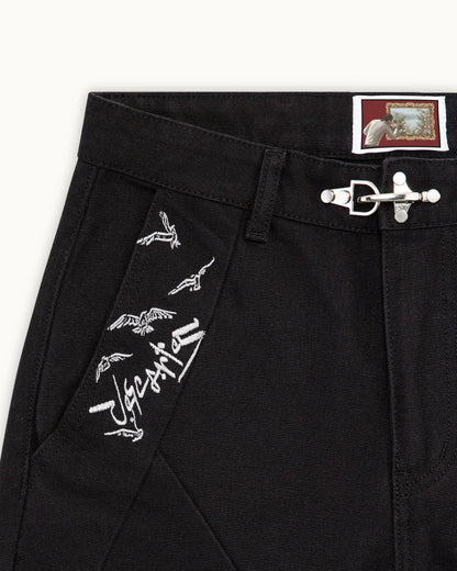 Fast Draw Black Jeans