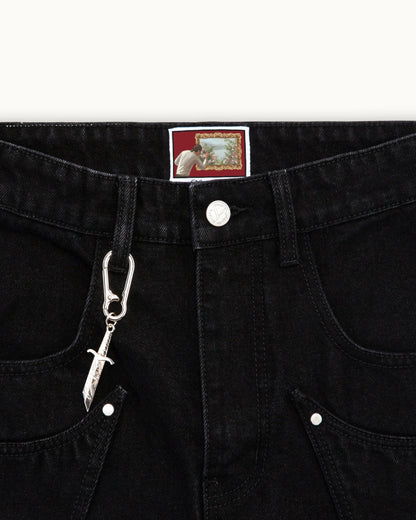 Bossom Knight Black Jeans