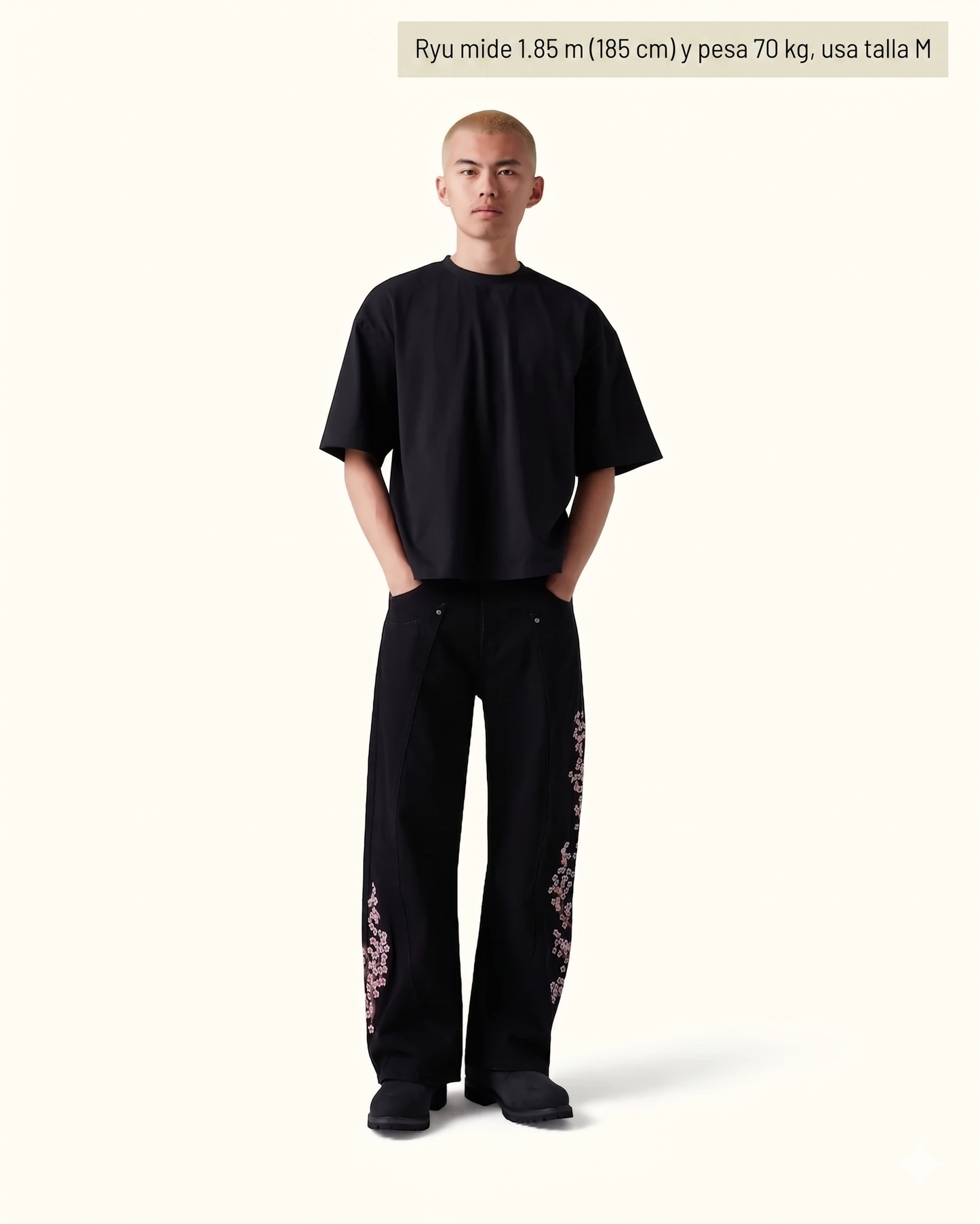 Bossom Knight Black Jeans