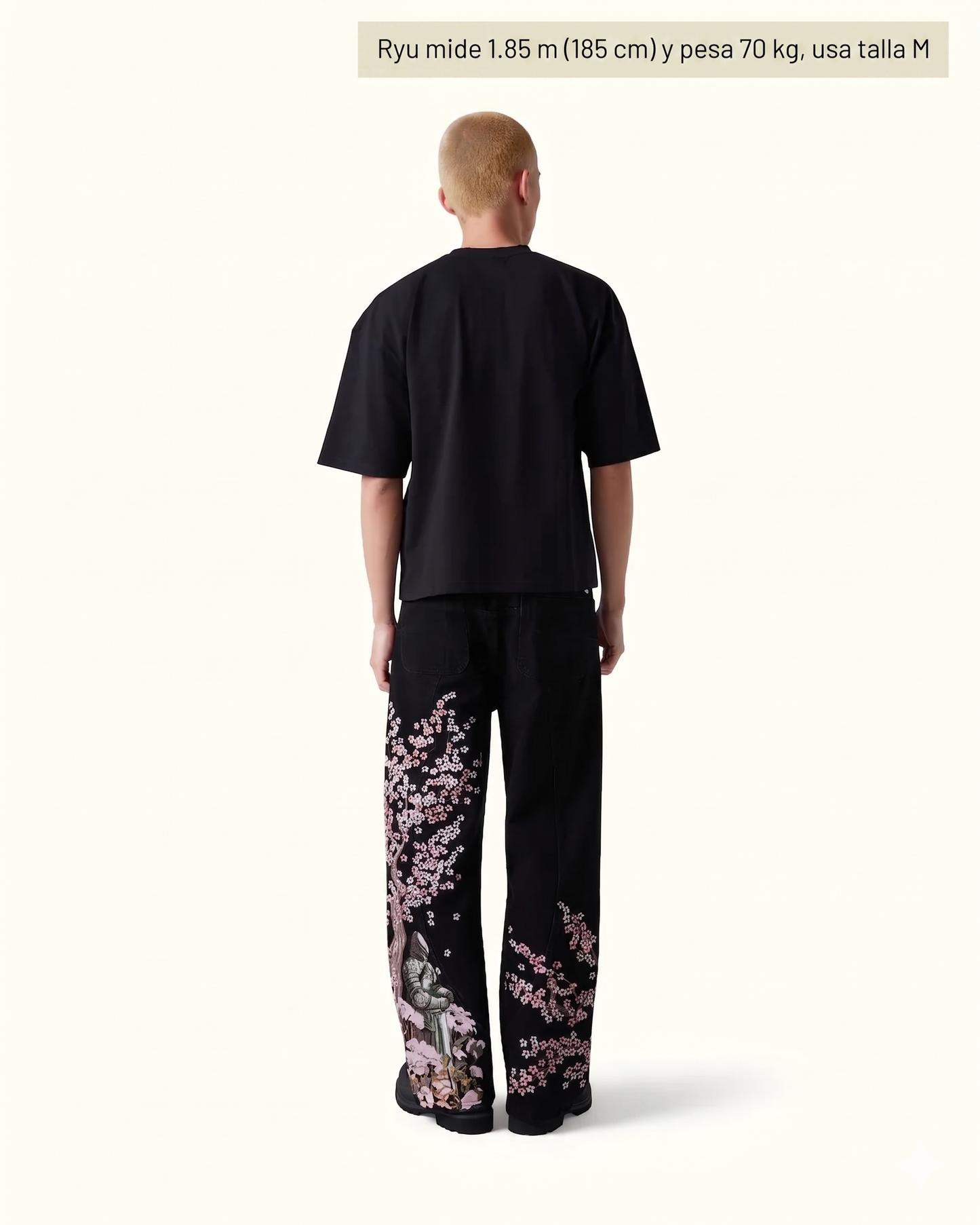 Bossom Knight Black Jeans