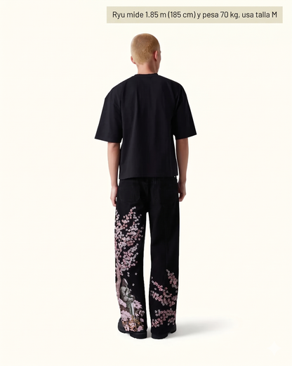 Bossom Knight Black Jeans